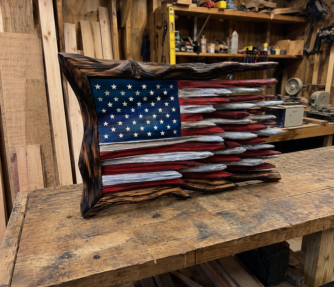 The "Battle Worn" Flag